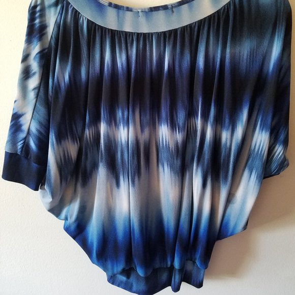 Ocean Blue Blouse - Picture 2 of 2